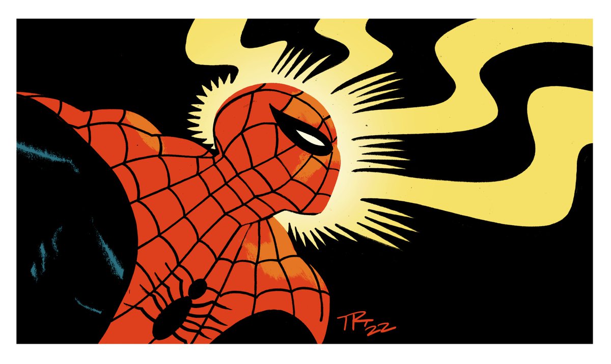 tomreillyart's tweet photo. Spider-Sense! 🕷️⁉️ https://t.co/wQjHVa9ALO