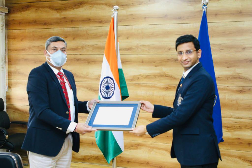 Chief Commissioner, Delhi Customs Sh. Surjit Bhujabal presented the ‘WCO Certificate of Merit’ to Deputy Commissioners Sh. Rahil Gupta &amp; Sh. Pradeep Kumar on the occasion of International Customs Day-2022 for their contribution in Customs Administration. <a href="/WCO_OMD/">World Customs Organization</a>