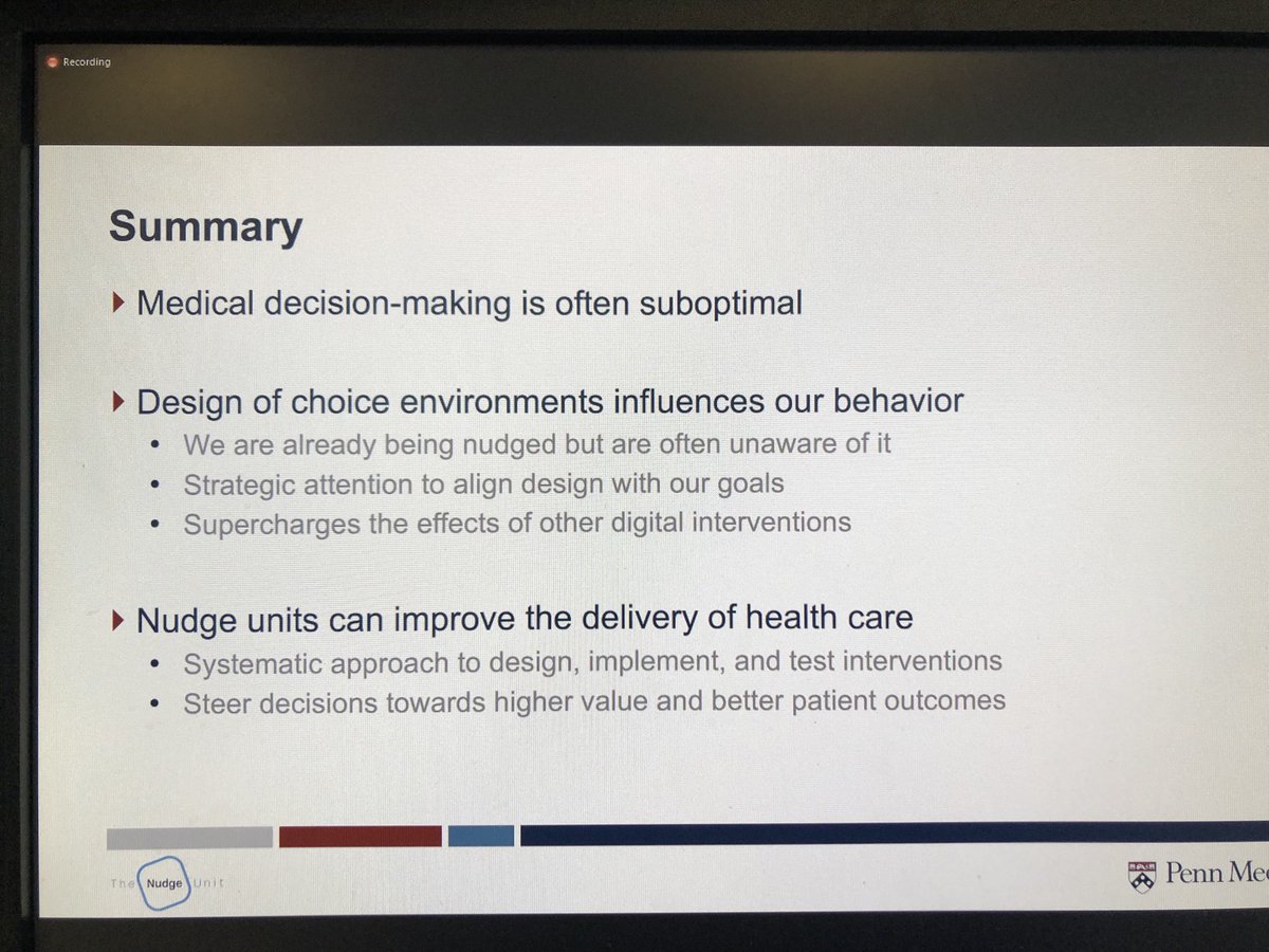 Use ‘nudge’ principles to reduce the current 17 year implementation gap. Make processes easy, attractive, social and timely. Masterful talk by Sri Adusumalli ⁦<a href="/OUHealth/">OU Health</a>⁩ ⁦<a href="/OUMedEd/">OU MedEd</a>⁩ ⁦<a href="/sri_adu/">Srinath Adusumalli, MD, MSHP, MBMI, FACC</a>⁩ ⁦<a href="/DrMarthaGulati/">Dr. Martha Gulati ♥️🫀❤️‍🩹🇨🇦</a>⁩ ⁦<a href="/DrJMarine/">Joseph Marine</a>⁩ ⁦<a href="/ditchhaporia/">Dipti Itchhaporia, M.D., MACC , FAHA, FESC</a>⁩