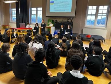 news4trinity's tweet photo. This week our upper KS2 faith team led our worship, leading a play and teaching us all about the importance of sharing our talents and helping others to become knowledgeable and wise #chaplaincy #learninglovingliving #leadership #faithteam https://t.co/Fp8dsoeoLW