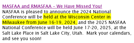 ItsJustKarla's tweet photo. I can't wait for y'all to join us in MKE - your Wisco family promises you a MARVELOUS time! #FAChat #MyMASFAA #WASFAA https://t.co/CdGbfHnyCq
