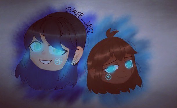 Kleb_Jayz's tweet photo. Krel & Douxie in gender-bend 😃( my version ) #Art #toa #krel #douxie #3bellow #Wizards https://t.co/yd2d89Eftj