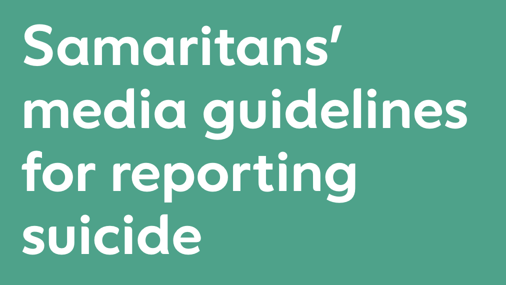 suicideresearch's tweet photo. An urgent plea to journalists and anyone posting on social media about suicide.

Please adhere to the media reporting guidelines for the safe and responsible reporting of suicide.

The guidelines are not about censorship, they are about SAVING LIVES.  

https://t.co/NkFirwPeh8 https://t.co/yRdRPUUn2Q