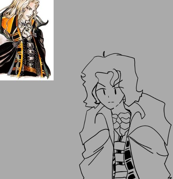 iris_draw_stuff's tweet image. tentando desenhar o alucard de castlevania