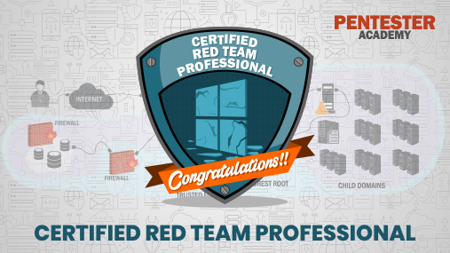 SecurityTube's tweet photo. Congratulations to @arnabsarkar987 for clearing our Certified Red Team Professional exam! #ADLab #CRTP #PentesterAcademy cc @nikhil_mitt https://t.co/gUx9gcfijY https://t.co/hA8SJayspi