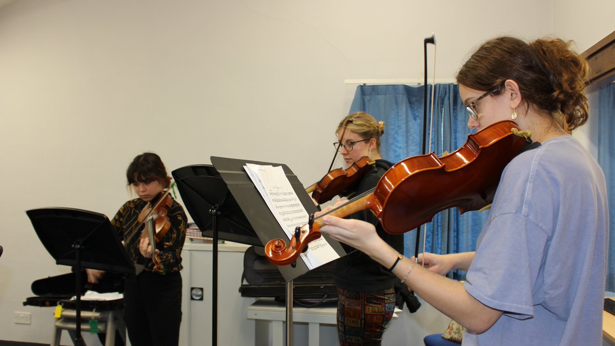 TudorHallMusic's tweet photo. A very Happy Birthday to Mozart!  255 years old today.
How fitting we are rehearsing for our production of Amadeus. @TudorHallMusic @TudorHallSchool https://t.co/Fv9Y0zPVAf