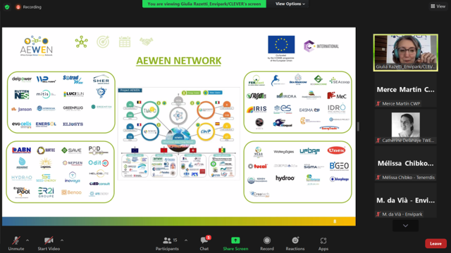 🎉Today at the 3rd Co-construction webinar within the <a href="/AewenProject/">AEWEN Project</a>! Today with Tunisia!

These have been very interesting days and we are sure that today will be the same!

#water #energy #tunisie
@TENERRDIS  <a href="/EnvironmentPark/">Environment Park</a>  @ReWallonia  <a href="/CatalanWaterP/">CATWaterPartnership</a>