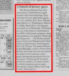 WeberKing's tweet photo. Before we get caught up in the latest #ReverseRetro news, let's take a second to celebrate the 26th anniversary of #TeamPooh. 1/27/1996.

#NHLBruins https://t.co/GgKQMzqBh4