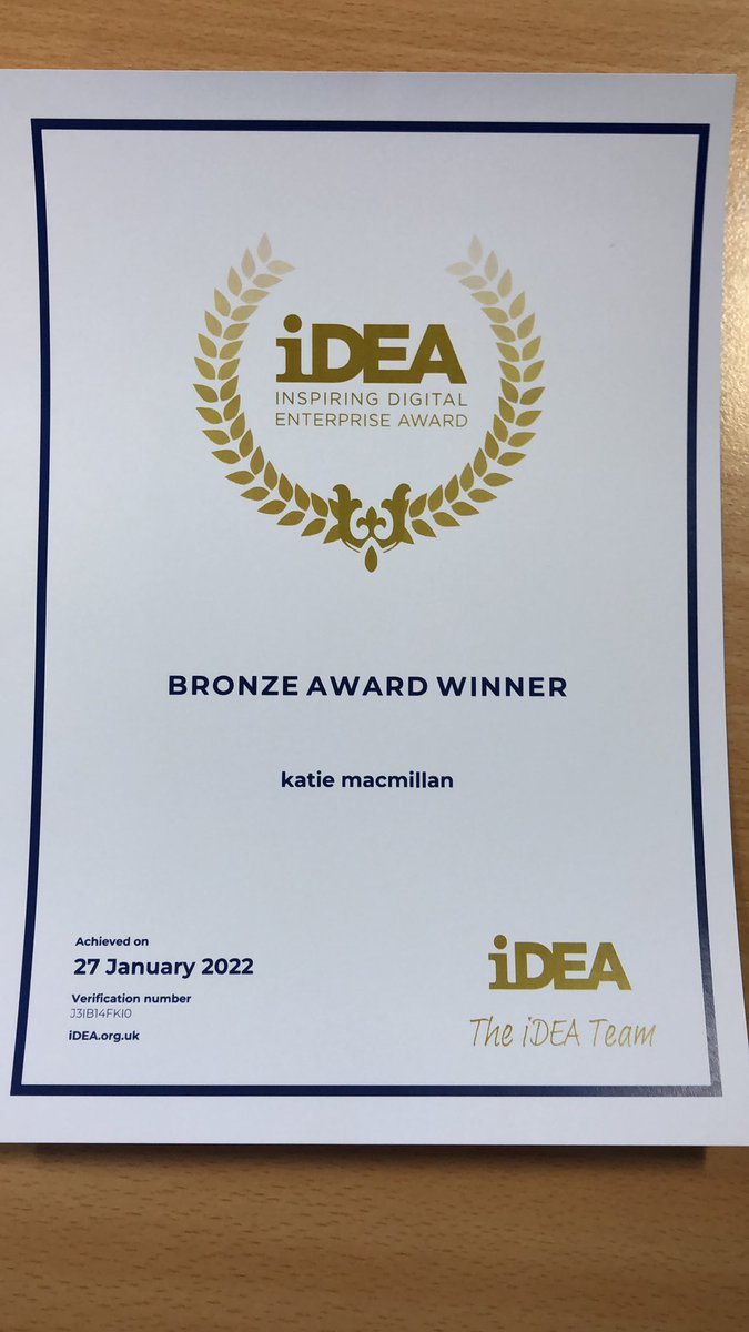 pgs_computing's tweet image. Another S3 Bronze @idea_award in the bag! Well Done Katie #pride #ambition @PerthGrammar