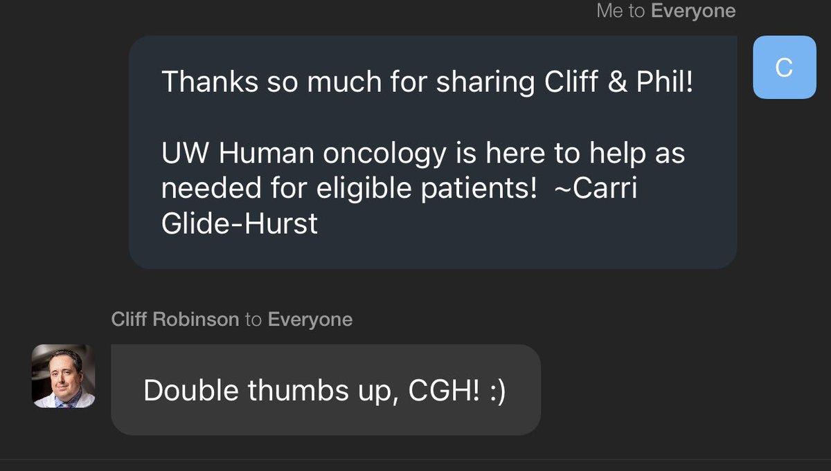 Awesome to see <a href="/DoctorPhillEP/">Phillip Cuculich, MD</a> &amp; <a href="/SBRT_CR/">Cliff Robinson</a> presenting at <a href="/uw_cvm/">UW-Madison Division of Cardiovascular Medicine</a> Grand Rounds today!  Excited that we can support this in <a href="/UW_RadoncDHO/">UW Department of Human Oncology</a> and appreciate all the help from the @WashURadOnc team!  👍👍 😉