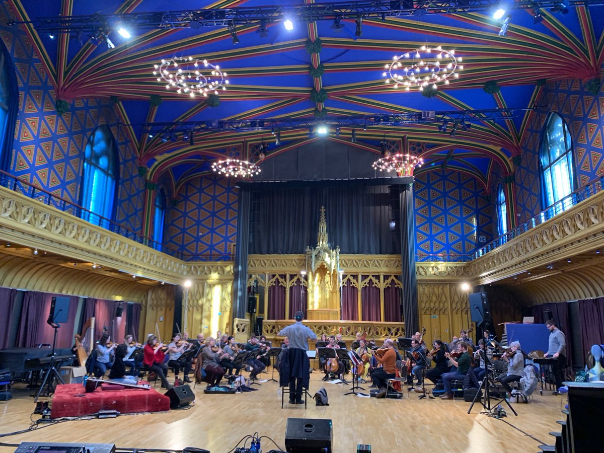 BACK TOGETHER AGAIN!🎉 Rehearsing for tomorrow's exciting <a href="/ccfest/">Celtic Connections</a> concert with <a href="/ShankarAnoushka/">Anoushka Shankar</a>, we'll be playing her father Ravi Shankar’s Sitar Concerto No. 3. Who's joining us?

celticconnections.com/event/1/anoush…