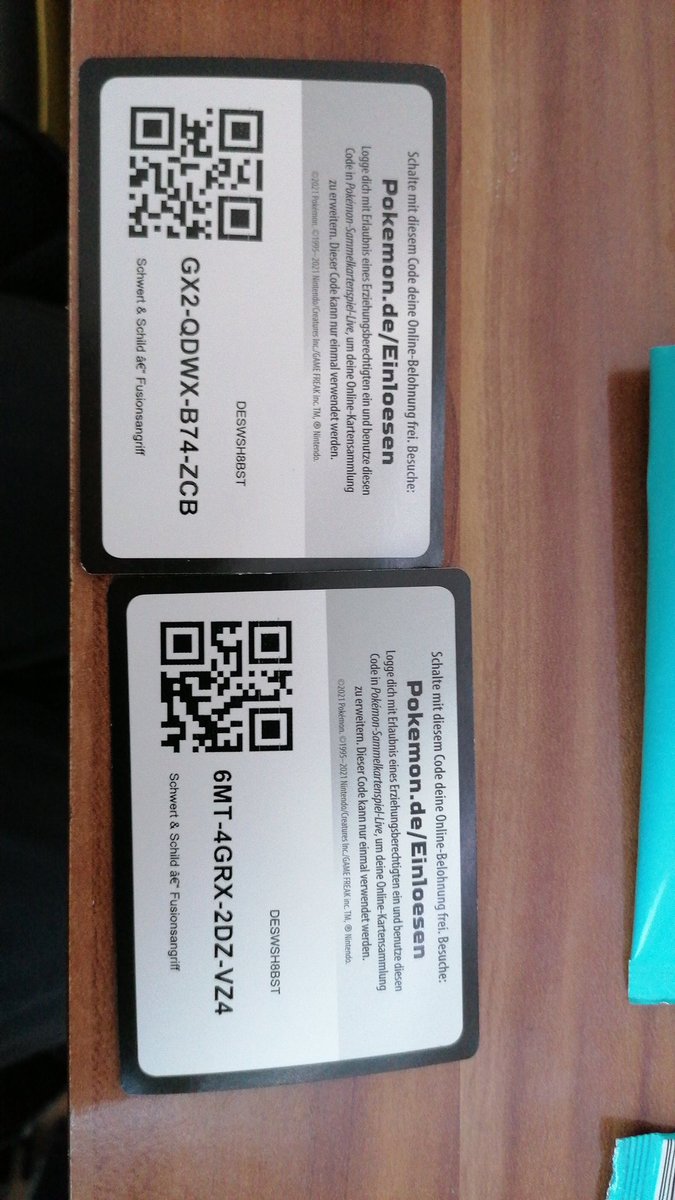 Psiana_pkmn's tweet image. diese #PokémonCodeKarten hab ich auf der Straße gefunden. Vielleicht gelten sie ja noch.