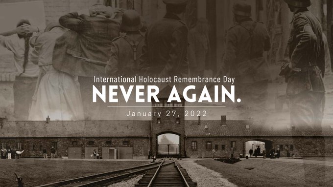 Today and every day, we remember the atrocities that occurred and the millions of innocent lives lost during the Holocaust. We will #NeverForget so this will never happen again. #HolocaustRemembranceDay