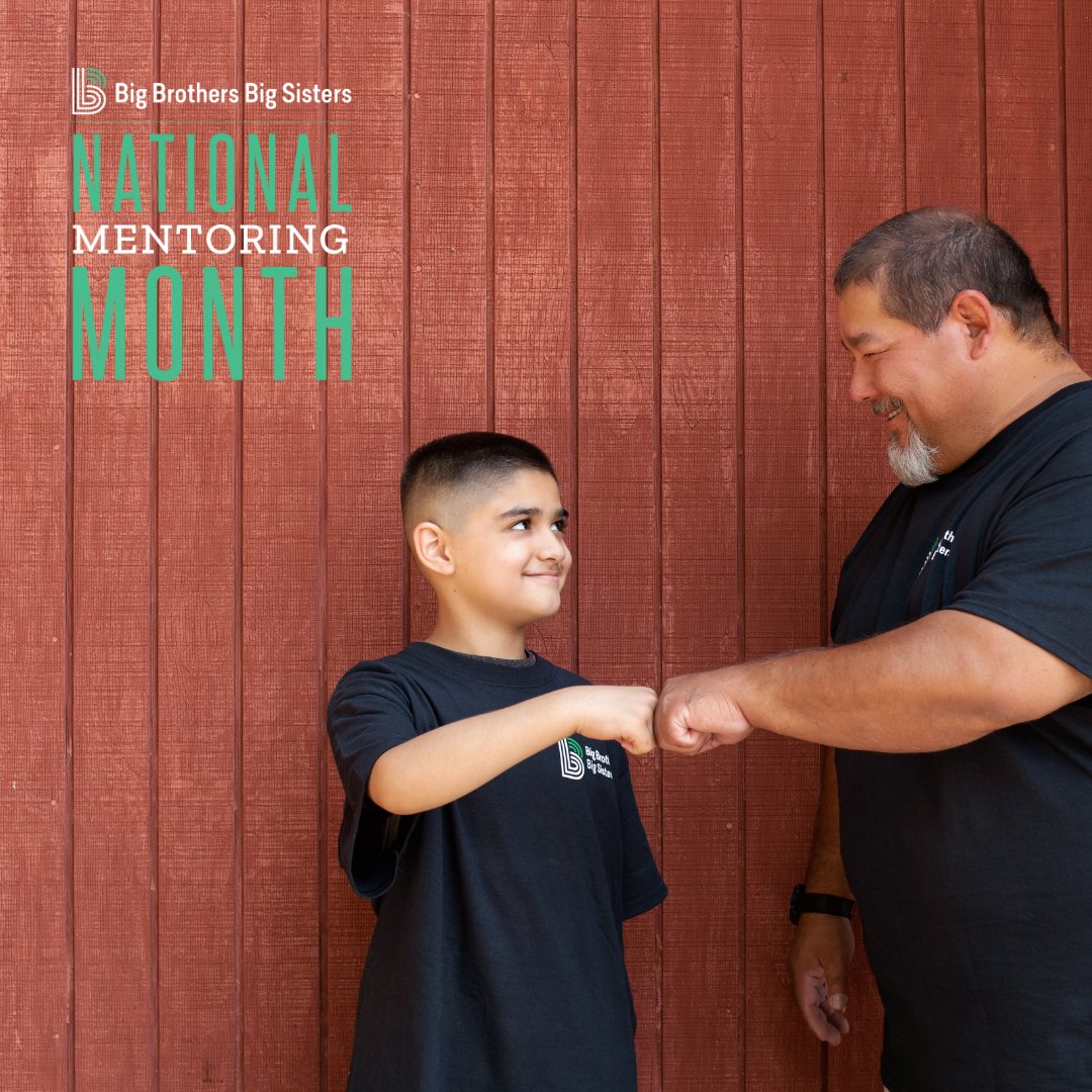 Who made an impact in your life? Take time this #ThankYourMentorDay to honor those who mentored you. 

Pay it forward by volunteering as a Big today. Get started at bigbrobigsis.com

#NationalMentoringMonth