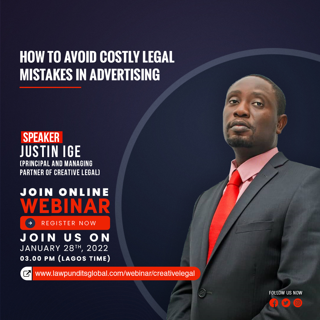 creativelegalng's tweet photo. Join us : https://t.co/ho1IQo7Ndw

#entertainmentlawyer #entertainmentlawyerlagos #copyrightlawyernigeria #copyrightlawyerlagos #IPlawyer #Iplawyernigeria #intellectualproperty https://t.co/mEZzuBbgTB