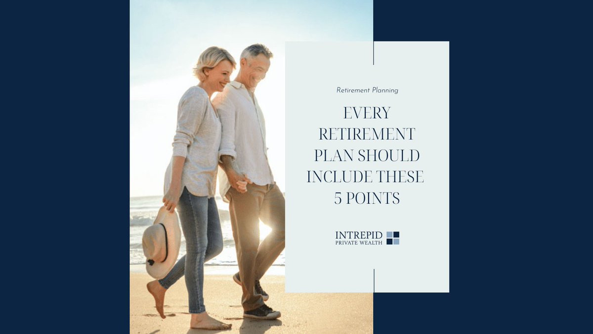 intrepidcapital's tweet photo. "The nuts and bolts of retirement planning can be boiled down quite succinctly." Let's get started! Speak to your Intrepid Private Wealth Advisor today! #retirementplan #401k #RMDs #estateplanning https://t.co/wYJ3rE4C8A https://t.co/1WY9ULrm4O
