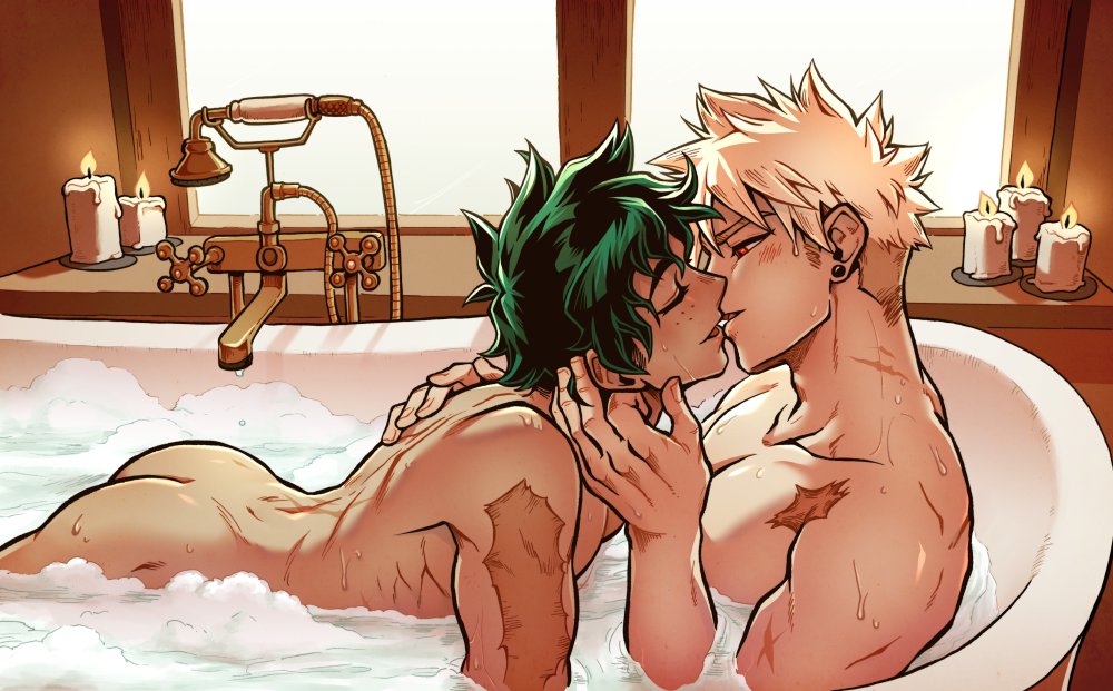 Super grateful to <a href="/FanDomiAlex/">🥐DomiAlex🥐</a> for this amazing commission! I absolutely adore the warmth and expressiveness ❤️🥰☺️
#bkdk #deku #Bakugou #nsfw