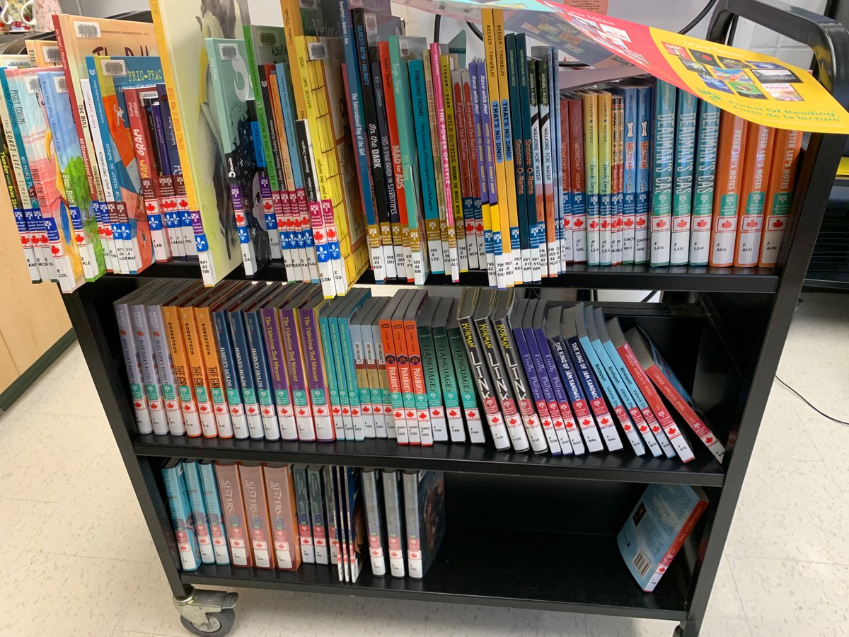 msprostran's tweet photo. Getting ready to put our #FoR books on display!!! https://t.co/drMW0jFbLR