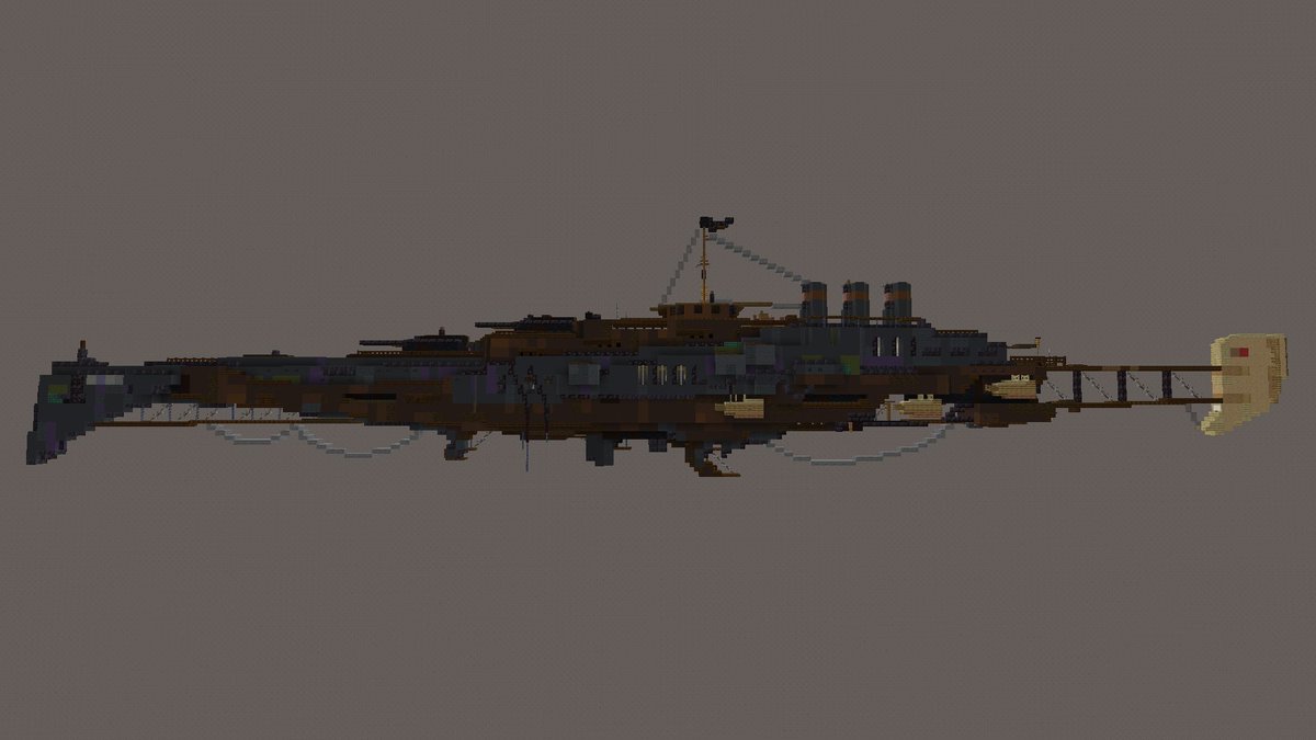 Alien airship 
built with <a href="/Friedoliebend/">fred</a> <a href="/Bogooooku/">Bogoku</a> and <a href="/m4d_____/">m4d</a> 
#minecraft #minecraft建築コミュ <a href="/cubestackart/">Cubestack</a>