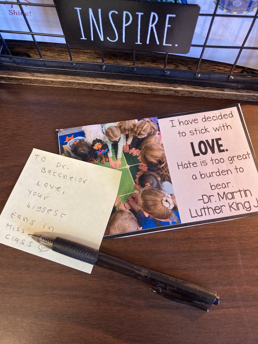 I just received the most amazing postcard from one of my favorite kindergarten classes.  Our world is in good hands. #newhomeSimsbury