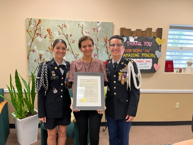 PrincipalDarbar's tweet photo. Proclamation-Female Raider State Champions #GatorPride #Hardworkpaysoff @EHSJROTC https://t.co/QhXQOh4rZq