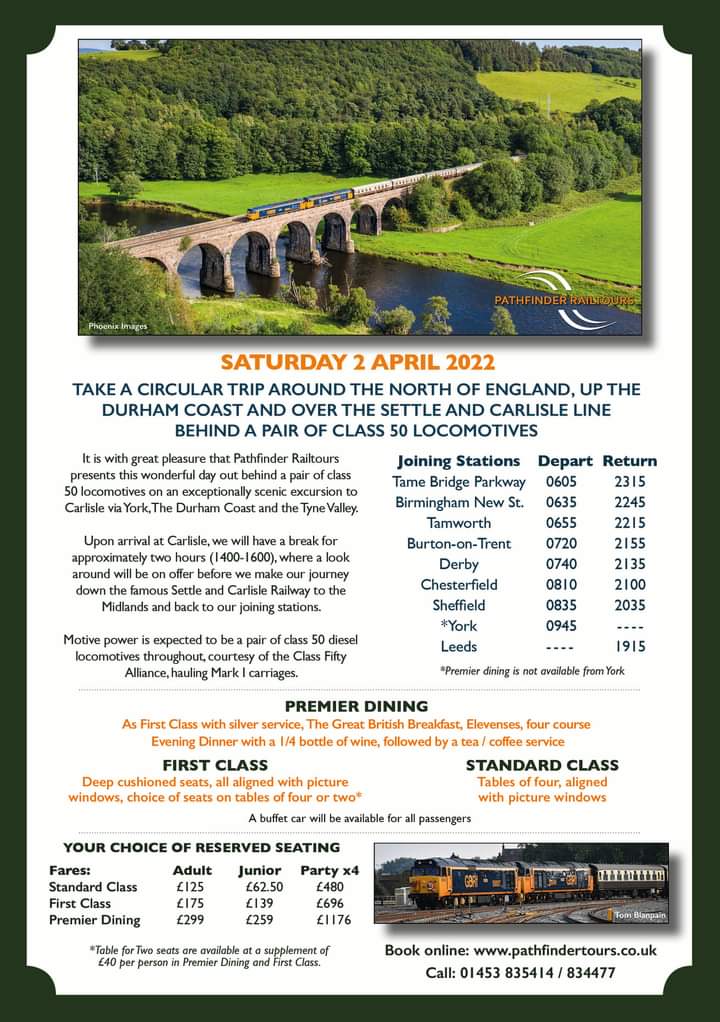 Some Class 50 action to look forward to <a href="/PathfinderTours/">Pathfinder Railtours</a> <a href="/thefiftyfund/">The Fifty Fund</a> <a href="/SVRDiesels/">SVR Diesels</a>