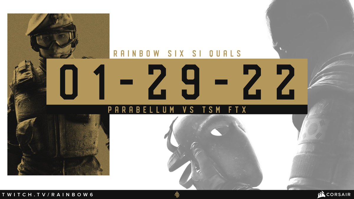 The quest to repeat begins Saturday. Game 1 🆚@TSM ⏲️1PM ET 📺Twitch.tv/rainbow6 Watch with us discord.gg/dxTmSKR5 #SI2022 #SICLOSED