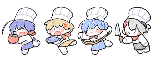 #あたたかくなるFA
せっかく描いたので
真夜中おーばーくっく 