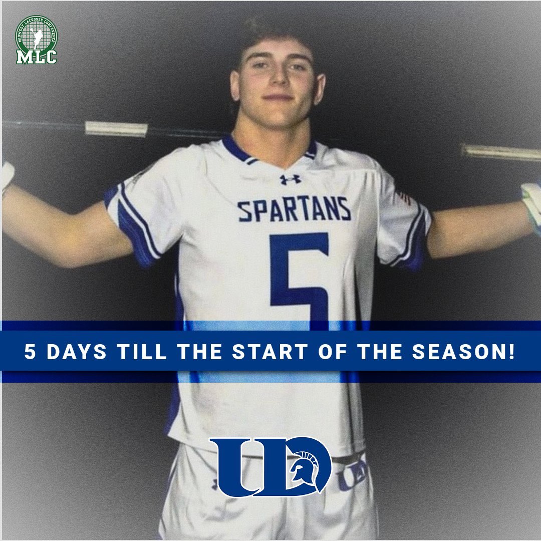 dubuqueMlax's tweet photo. Only 5 days away!!! Wearing #5 this year is freshman defensemen Ryan Doyle!

#countdown #dubuque #d3lacrosse #UDLACRO22E https://t.co/zvOEE5QS3P