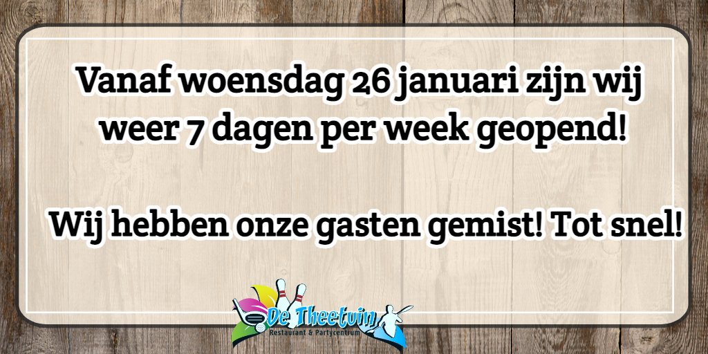 De Theetuin Rijsoord (@theetuinrijsoor) on Twitter photo 