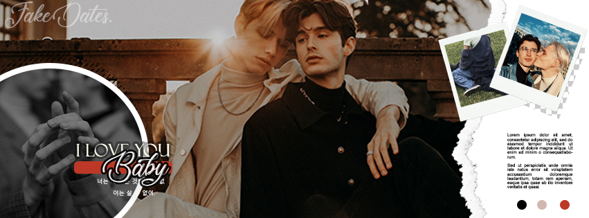 ⠀⠀     
⠀⠀                   𝐅 𝐀 𝐊 𝐄   𝐃 𝐀 𝐓 𝐄 𝐒  ᥫ᭡
 ⠀       ▔▔▔▔▔▔▔▔▔▔▔▔▔▔▔▔
     ¿𝐃𝐞𝐬𝐞𝐧𝐚𝐦𝐨𝐫𝐚𝐝𝐨 o aún crees en el amor?
                ⤿ No importa, sigue leyendo.

⠀⠀                               𐐪 ᎡᎢ.