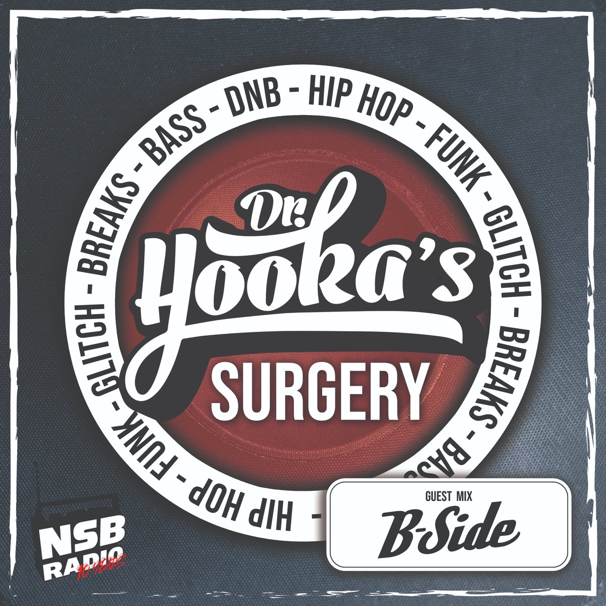 DoctorHooka's tweet photo. Today from 5pm GMT https://t.co/BY6pxRG0Pi 
@DHSurgery on @NSBRadio with an Exclusive Guest Mix from the fantastic @djBSideUK and he's bringing all of the funk! https://t.co/TFGsWsSe21