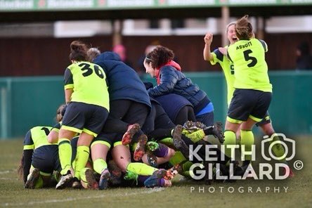 HTAFCWomen's tweet photo. 🤩 We travelled to Championship side Charlton in the 2018/19 season Women’s FA Cup and despite being down three-nil, three goals in quick succession drew the comeback and we won on penalties 🔥 #ThrowbackThursday #htafc #htwfc https://t.co/RI6SPZ9UEW