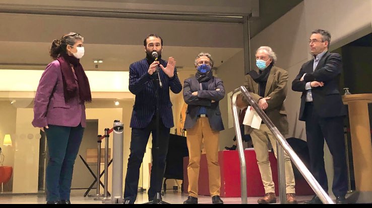 PLungheretti's tweet photo. Inauguration de l’expo d’intérêt national @MinistereCC « De Popeye à Persepolis» au musée de @CiteBd. La dernière pour moi 👐
Bravo aux commissaires AH Hoog, P. Vimenet &amp; S. Bromberg pour leur travail magnifique sur 2 secteurs emblématiques de la créativité française #CiteBD #BD https://t.co/BuHOHvUeY2