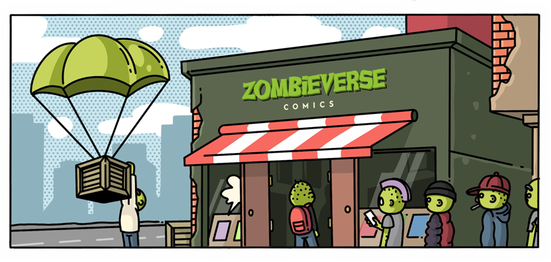 ZombieVerseComics.com | Write to Earn NFT Concept tweet media