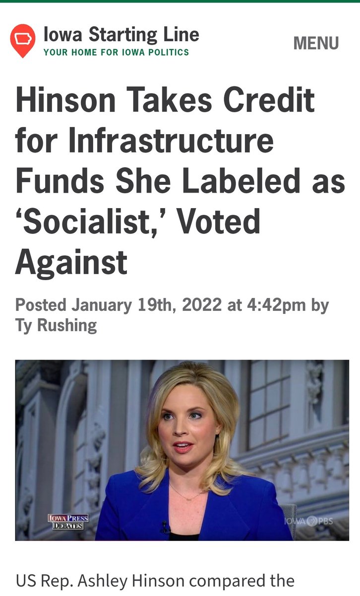 #WhatAreRepublicansFor? 

Taking credit for infrastructure projects from a bill they voted against