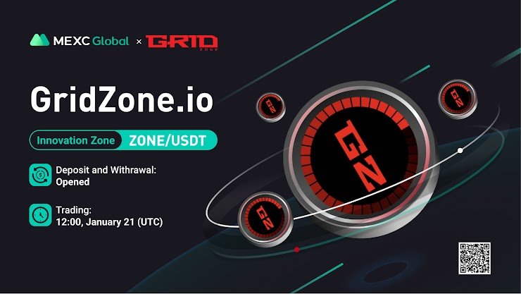 MexcIndia's tweet photo. 🎁MEXC Airdrop 🤑: @GridZoneDAO Lucky Draw - 800 $ZONE for Grabs!

✅Follow @GridZoneDAO &amp; @MEXC_Global and RT this tweet
✅Join TG: https://t.co/USBrNBbxoD
✅Submit the google form: https://t.co/u1uAp62UFH

50 winners will be picked on Jan 30th.

#GridZone #MEXCGlobal #Airdrops https://t.co/OnONQpGssD