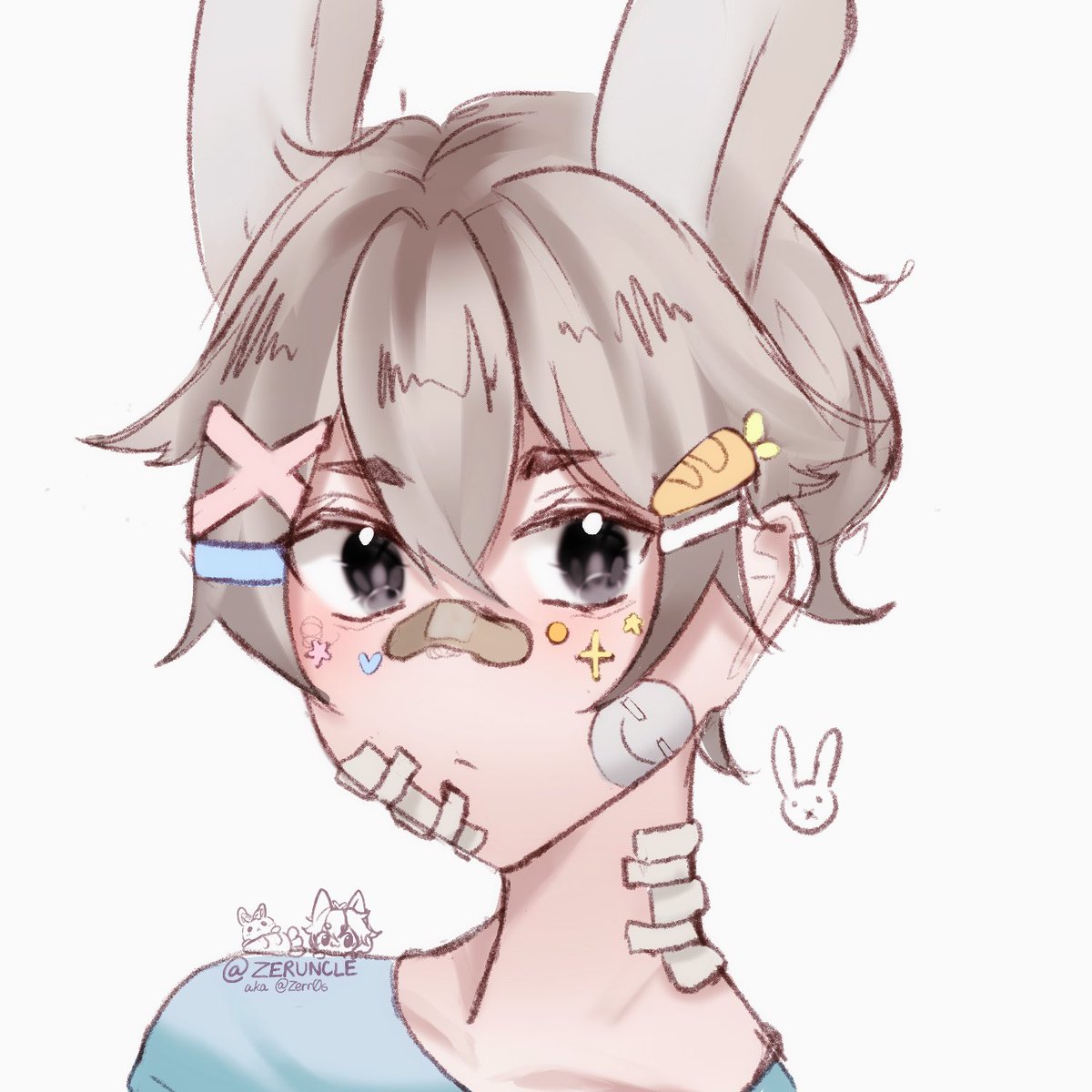 Zerr0s's tweet photo. Bunny boy ota adoptable! 🐇
You can offer art and usd!

Sorry for repost btw,, https://t.co/vTxWveeSQG
