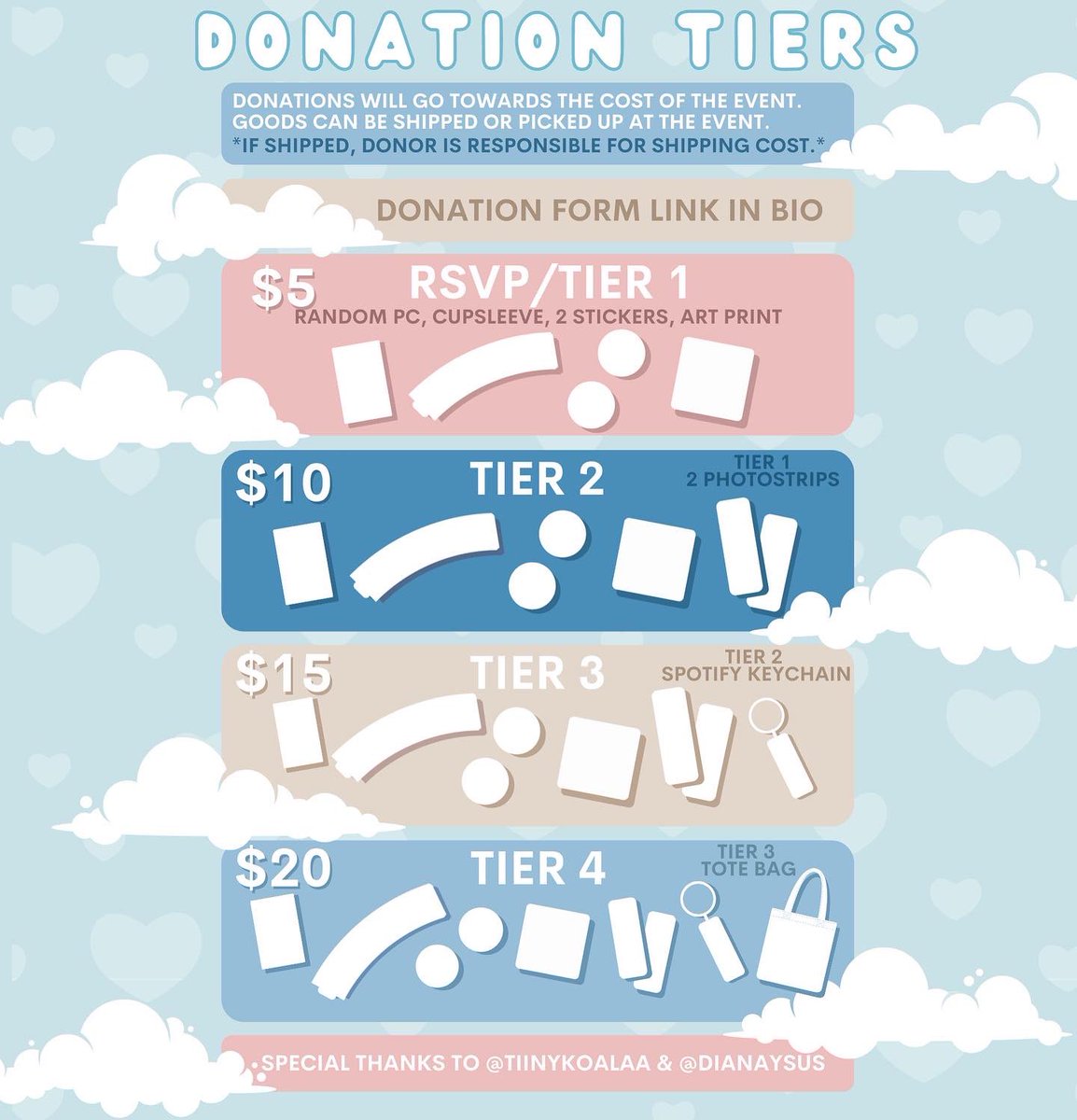 yeppeocharms's tweet photo. 🤍Love Cloud Boys🤍
All freebies, donations, and vendors have been revealed! Donation forms will stay active until February 5th! Link in bio! https://t.co/zHC1hPwC6q