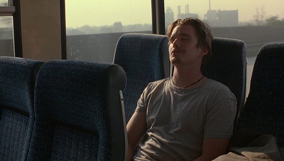 thebeforebot's tweet photo. before sunrise was released 27 years ago https://t.co/SKQg61TwLH