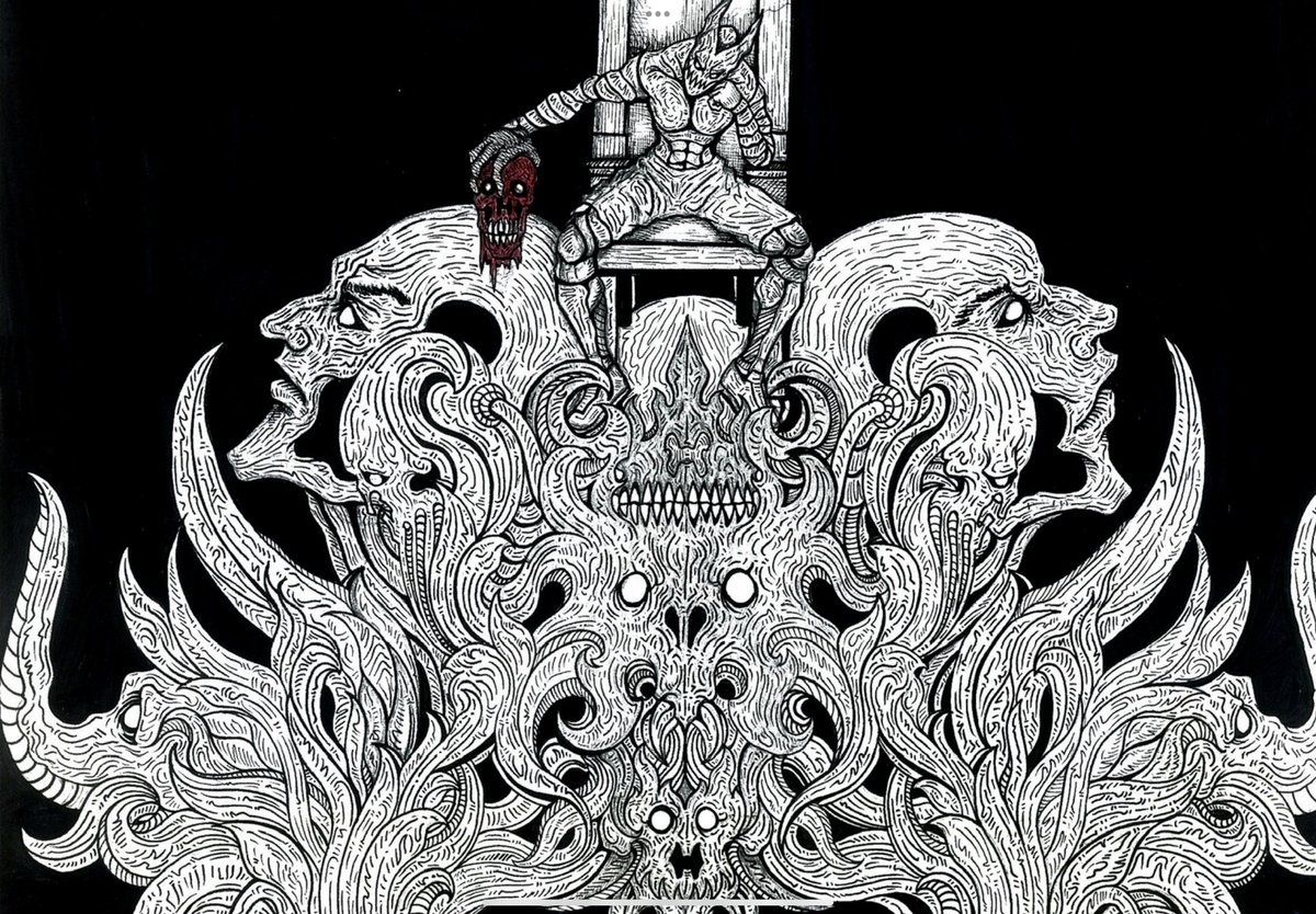 A46studio's tweet photo. Crow Darkside. 

Artist : @ETapakorn 
Technique : pen on paper size A3

Drop soon

#NFTdrop #NFTCommunity #nftcollector #DARKSIDE https://t.co/biZC7AGMu6