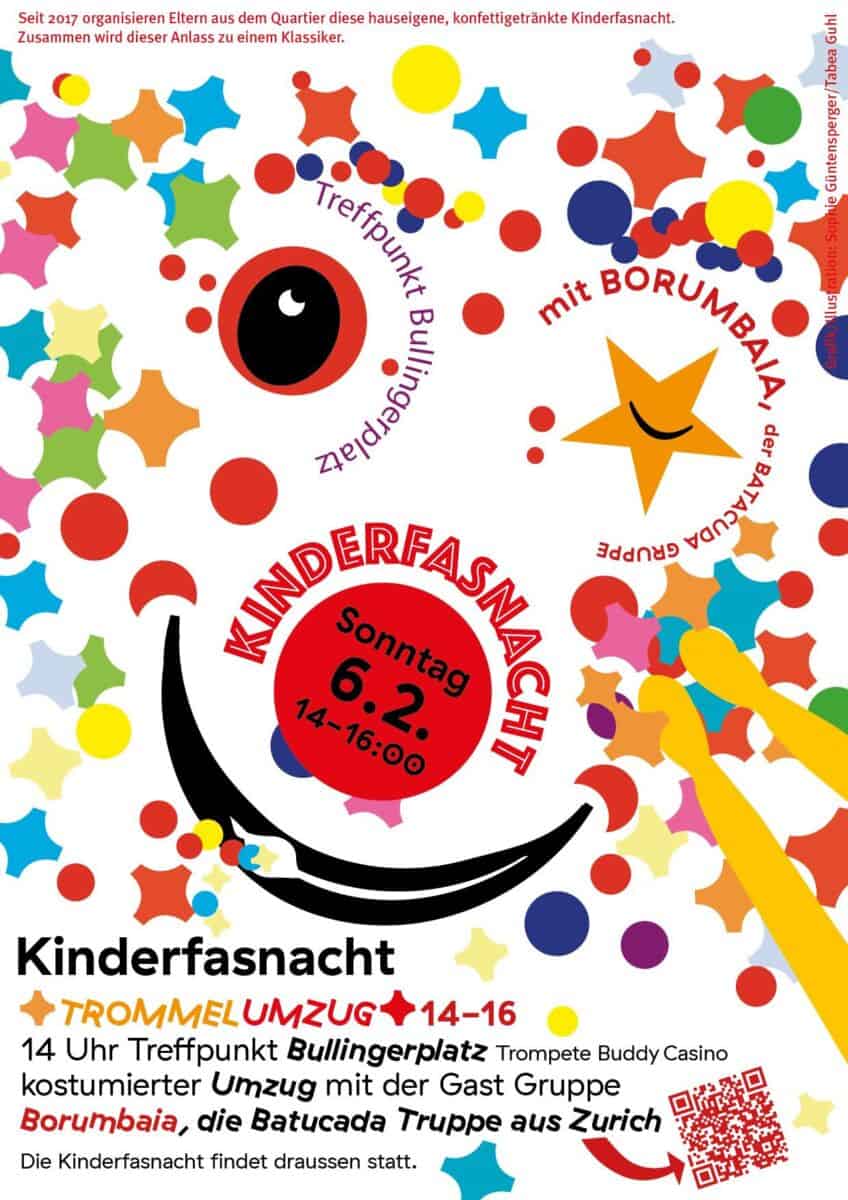 Kinderfasnacht im Bullingerquartier - 8004.ch/kinderfasnacht…