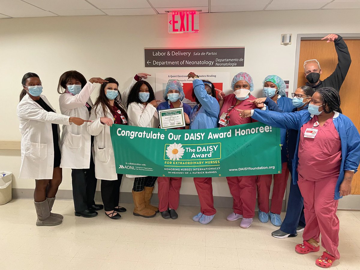 Congratulations Stephanie Jimenez, RN on receiving our Q4 2021 Daisy Award! ✨ <a href="/MagneticDrRN/">Dr. Niki Hartman</a> <a href="/BernadetteKhan/">Bernadette Khan</a> <a href="/c1539/">Coretta</a> @MagnetEvNYP