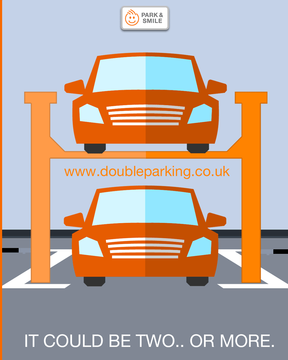 Why have one parking space when you could have two? 🚘🚘

#DoubleParkingSystems #DoubleParked