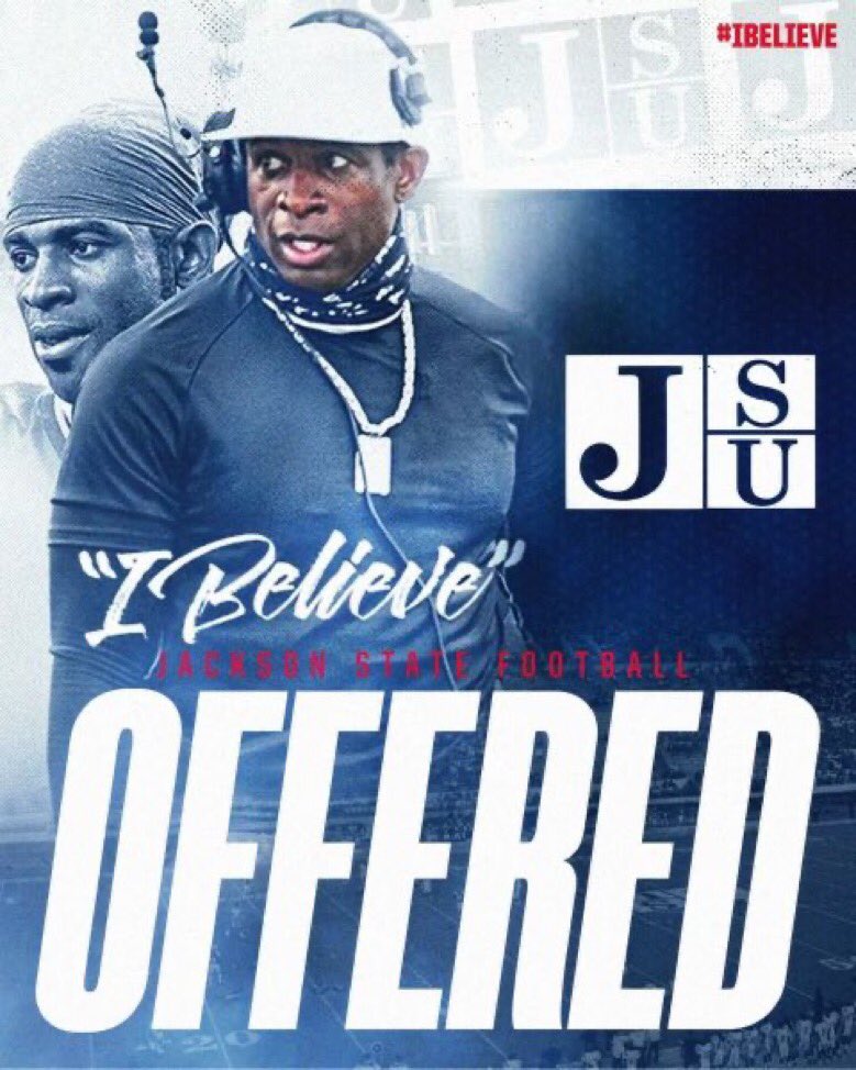 Blessed to receive a offer from JACKSON STATE TIGERS 🐅 .  @ChadSimmons_ @CHSREDDEVILS @SWiltfong247 @Mansell247 @Keith247Sports @Rivalsfbcamps @RivalsFriedman