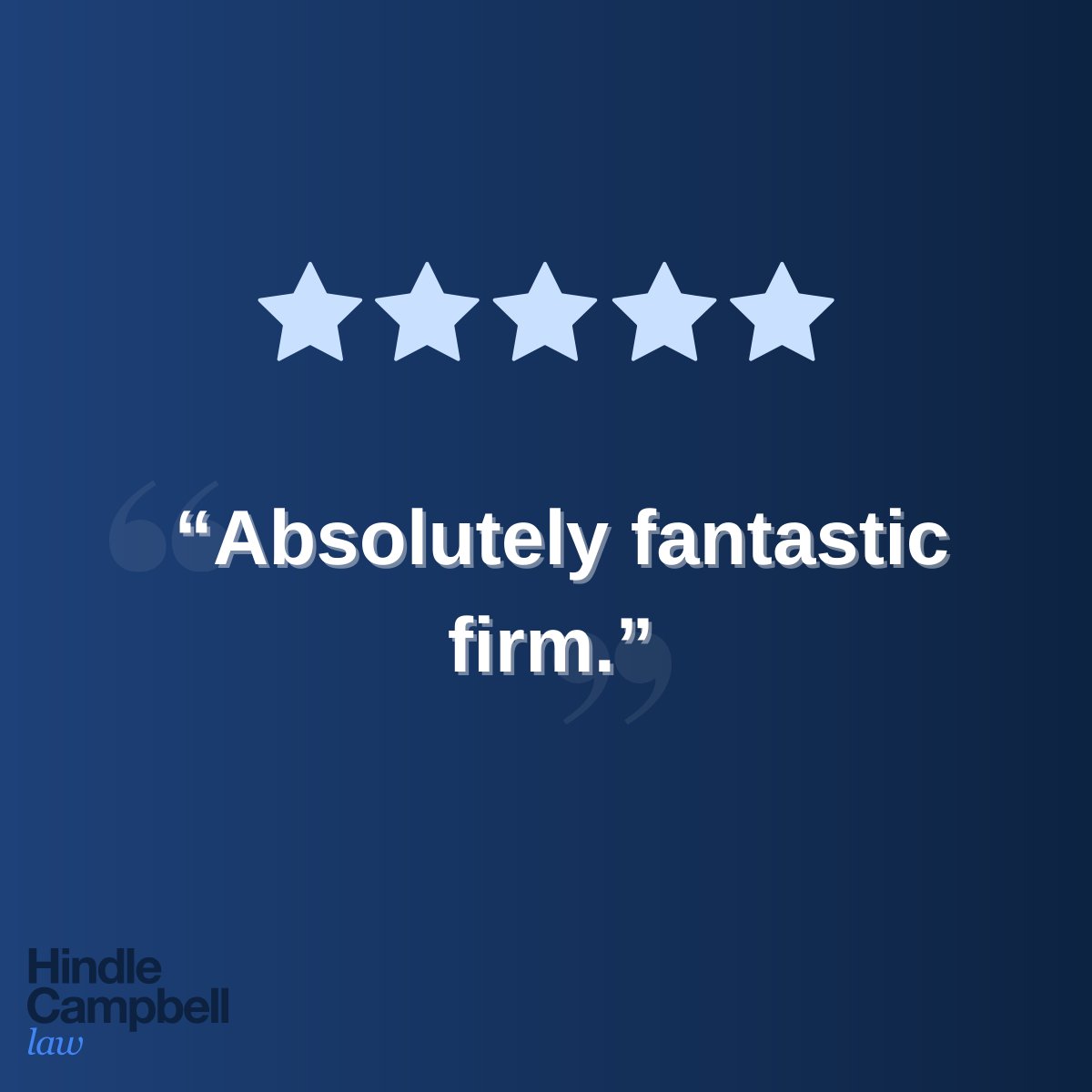 Simple, yet effective. ⭐ #HindleCampbellLaw