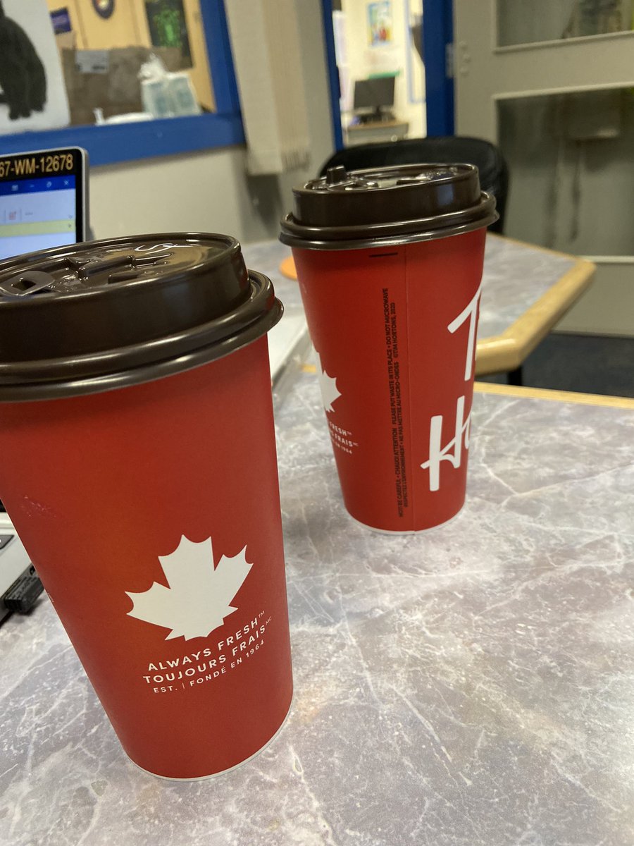 It’s a double double kind of day! #Kindness #AwesomeStaff #wildlife