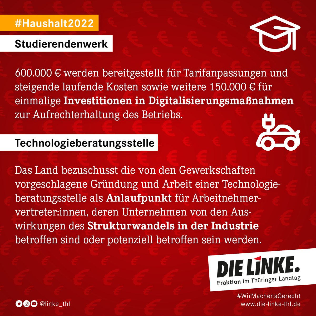 Linke_Thl's tweet photo. „Trotz Kritik an einzelnen Punkten, wie beispielsweise der globalen Minderausgabe, bin ich froh und erleichtert, dass nun der Weg frei ist. Damit hat die #R2G-Minderheitsregierung im dritten Jahr einen Haushalt als Arbeits- und Gestaltungsgrundlage“, so #RonaldHande. https://t.co/mrm2Due5qN