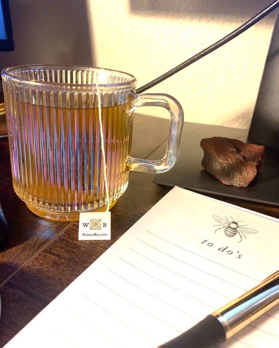 WaltersBayTea's tweet photo. First thing on our to-do list: Drink More Tea! 😀

#waltersbay #austin #atx #srilanka #atxdrinks #tea #tealover #teastagram #sustainability #consciousconsumer #ethicallymade #sustainableliving #healthyliving #cupoftea #ceylon #teapro #teaaesthetic https://t.co/ul5xGY9HKV