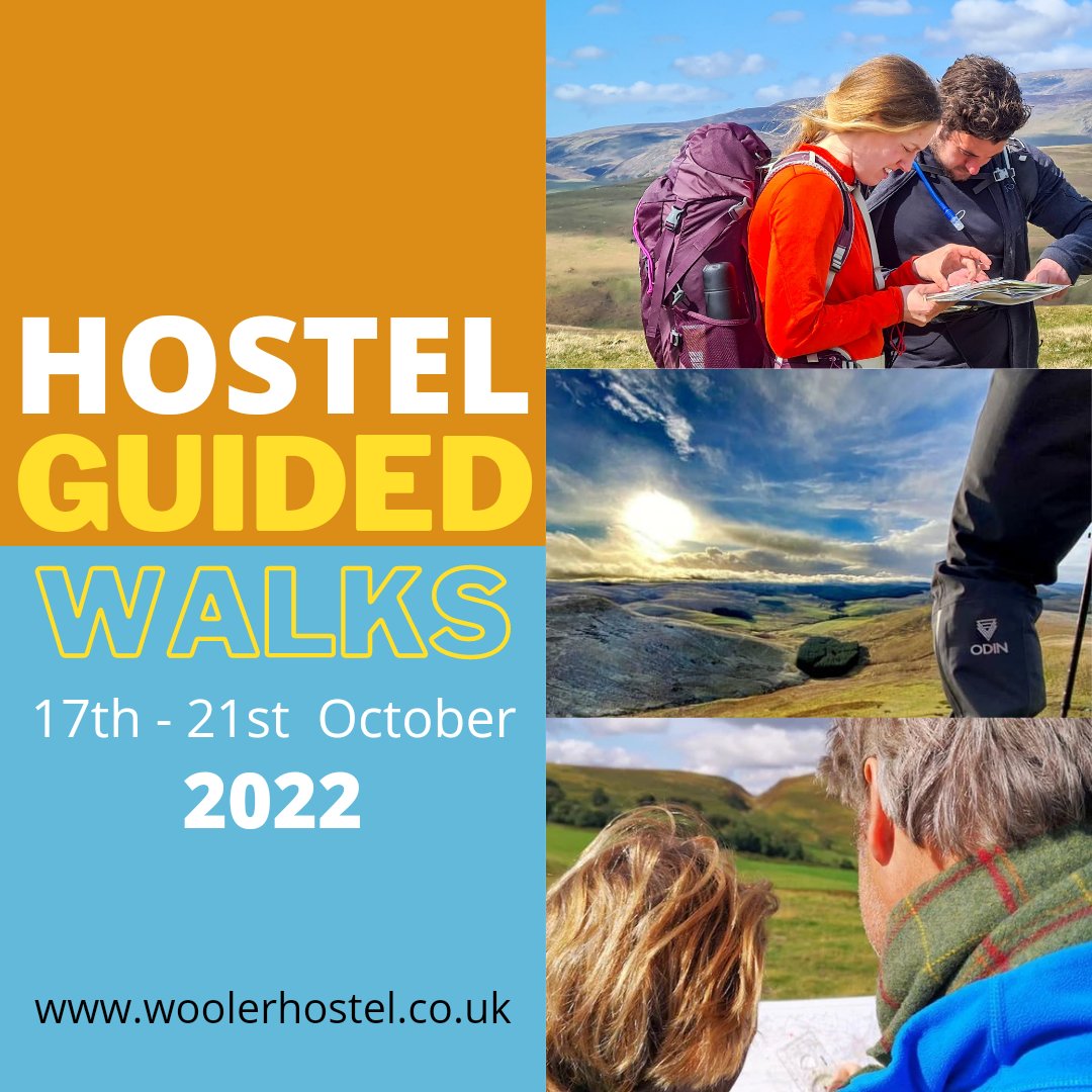 WoolerYHA's tweet photo. We are super excited to have put together a weeks worth of Guided Walks and navigation for Autumn 2022.
These feature some of our absolute favourite walks from around the area.
@CheviotCentre @indiehostelsuk @YHAOfficial @VisitNland @Hostelling @NorthumberlandT https://t.co/iw2Xvl8ppm
